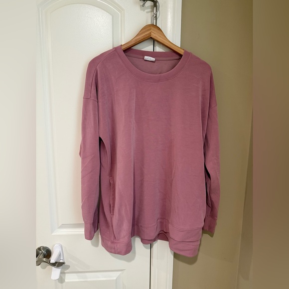 Women's Pink Sweatshirt - Picture 1 of 4